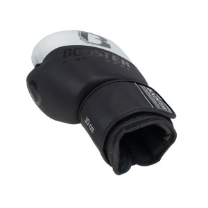 Gants de Boxe Booster Fight Gear | Noir/Blanc | Thunder Series