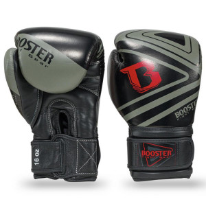 Gants de Boxe BOOSTER FIGHT GEAR | Noir/Vert | Pro Range V10
