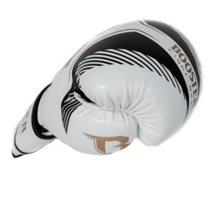 Gants de Boxe BOOSTER FIGHT GEAR | Noir/Blanc | Bangkok Series