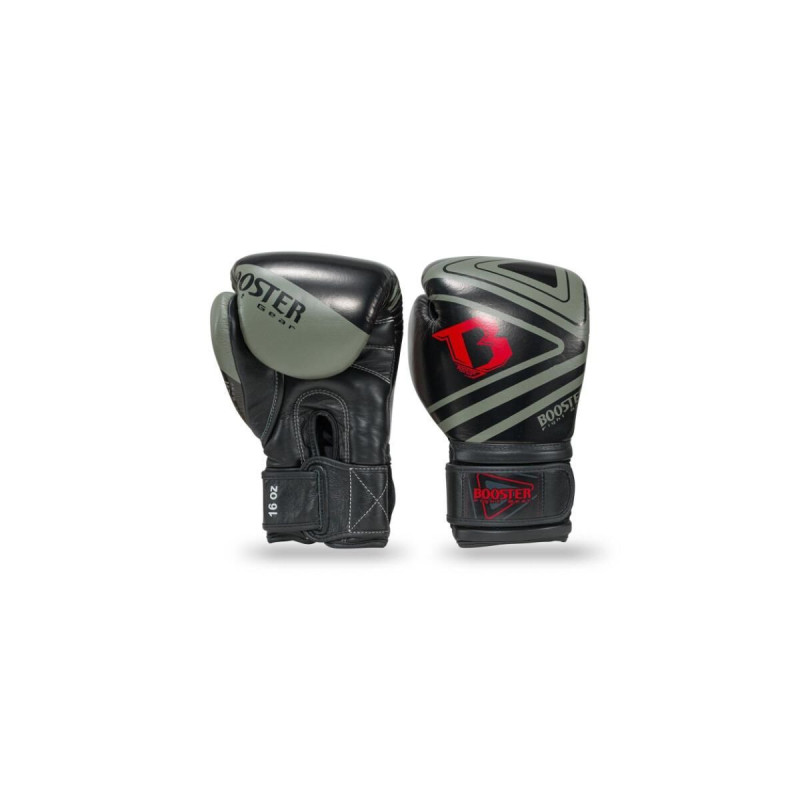 Gants de Boxe BOOSTER FIGHT GEAR | Noir/Vert | Pro Range V10