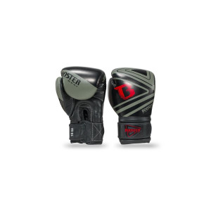 Gants de Boxe BOOSTER FIGHT GEAR | Noir/Vert | Pro Range V10