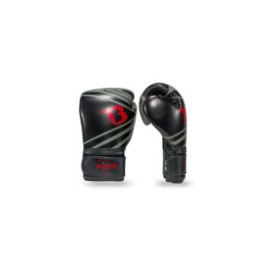 Gants de Boxe BOOSTER FIGHT GEAR | Noir/Vert | Pro Range V10