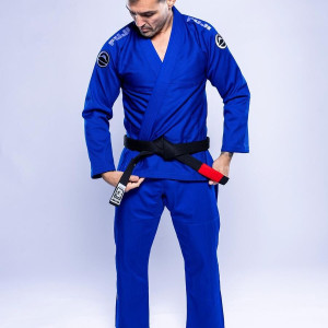 Kimono JJB Fuji Sports | Bleu Blanc | Baseline 2.0