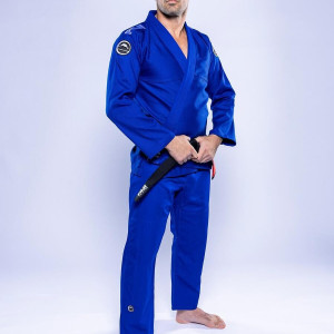 Kimono JJB Fuji Sports | Bleu Blanc | Baseline 2.0