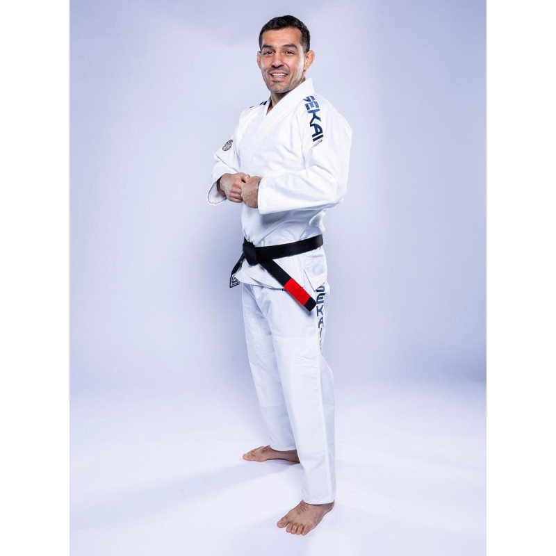 Kimono JJB Fuji Sports | Blanc Navy | SEKAI 3.0