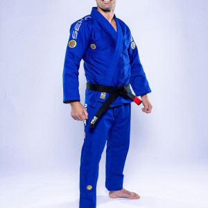 Kimono JJB Fuji Sports | Bleu/Jaune | SEKAI 3.0