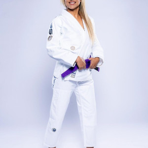 Kimono JJB Fuji Sports | Blanc Navy | SEKAI 3.0