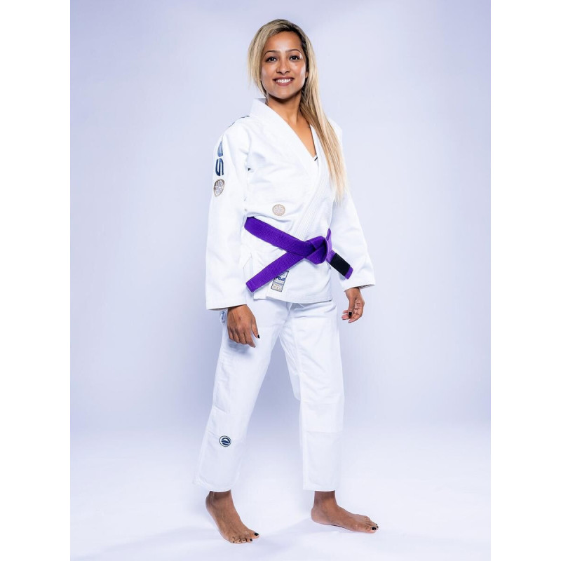 Kimono JJB Fuji Sports | Blanc Navy | SEKAI 3.0