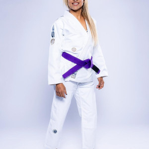 Kimono JJB Fuji Sports | Blanc Navy | SEKAI 3.0