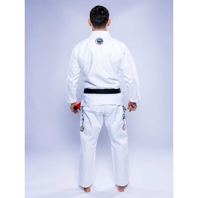 Kimono JJB Fuji Sports | Blanc Navy | SEKAI 3.0