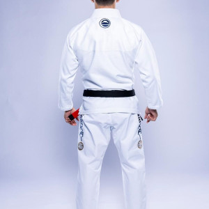 Kimono JJB Fuji Sports | Blanc Navy | SEKAI 3.0