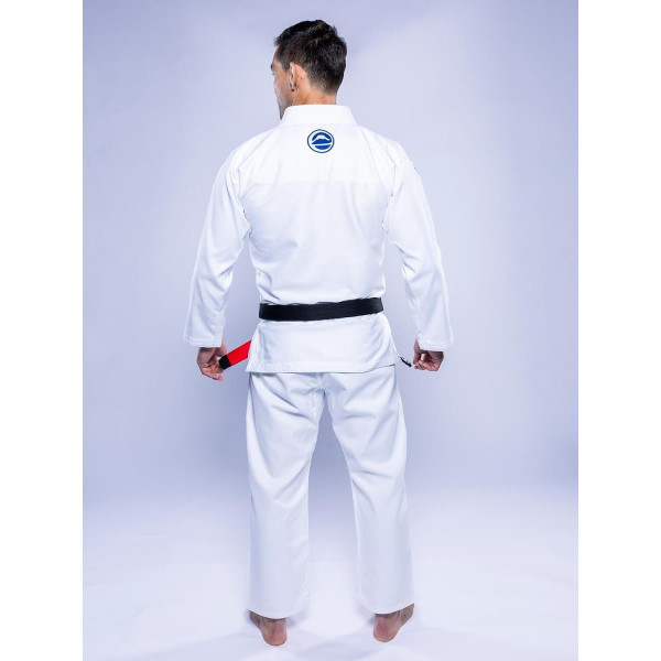 Kimono JJB Fuji Sports | Blanc Navy | Baseline 2.0