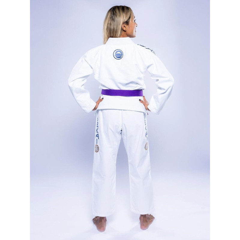 Kimono JJB Fuji Sports | Blanc Navy | SEKAI 3.0