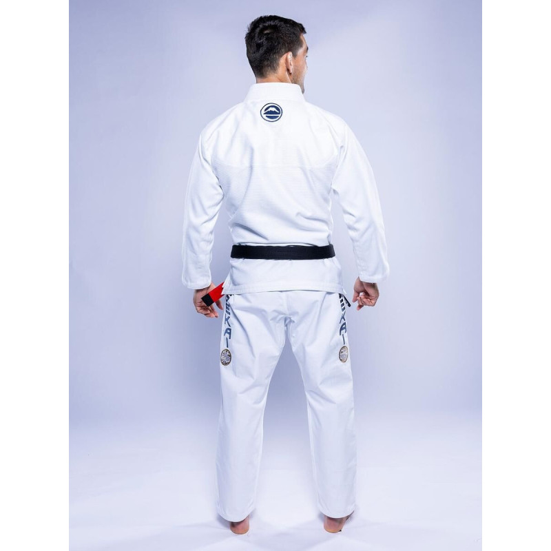 Kimono JJB Fuji Sports | Blanc Navy | SEKAI 3.0
