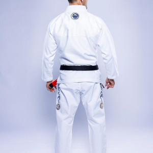 Kimono JJB Fuji Sports | Blanc Navy | SEKAI 3.0