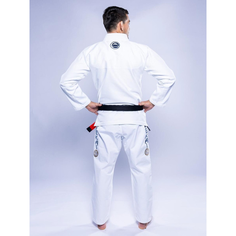 Kimono JJB Fuji Sports | Blanc Navy | SEKAI 3.0