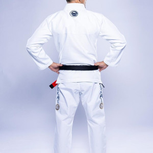 Kimono JJB Fuji Sports | Blanc Navy | SEKAI 3.0