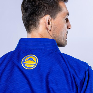 Kimono JJB Fuji Sports | Bleu/Jaune | SEKAI 3.0