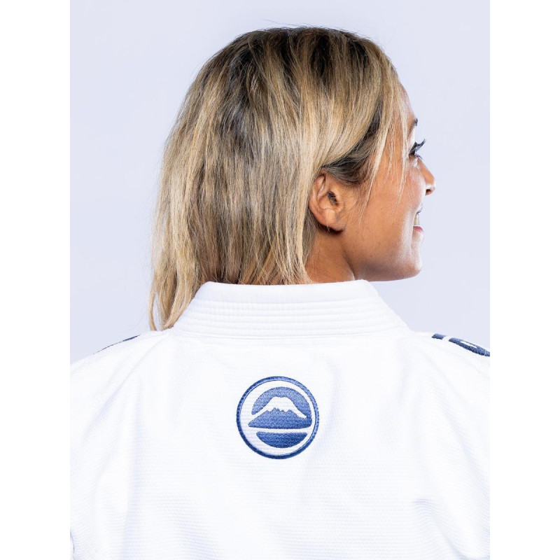 Kimono JJB Fuji Sports | Blanc Navy | SEKAI 3.0