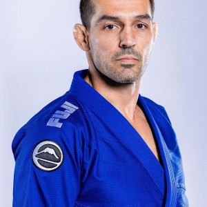 Kimono JJB Fuji Sports | Bleu Blanc | Baseline 2.0