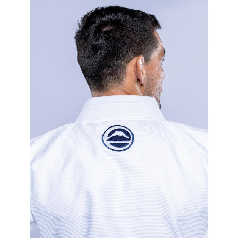Kimono JJB Fuji Sports | Blanc Navy | SEKAI 3.0