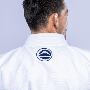 Kimono JJB Fuji Sports | Blanc Navy | SEKAI 3.0