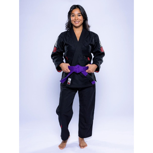 Kimono JJB Fuji Sports | Noir Gris | SEKAI 3.0