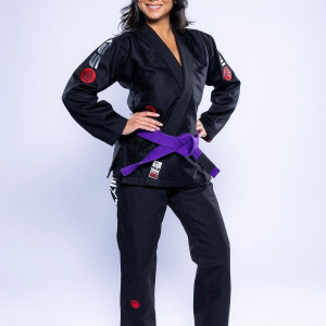 Kimono JJB Fuji Sports | Noir Gris | SEKAI 3.0