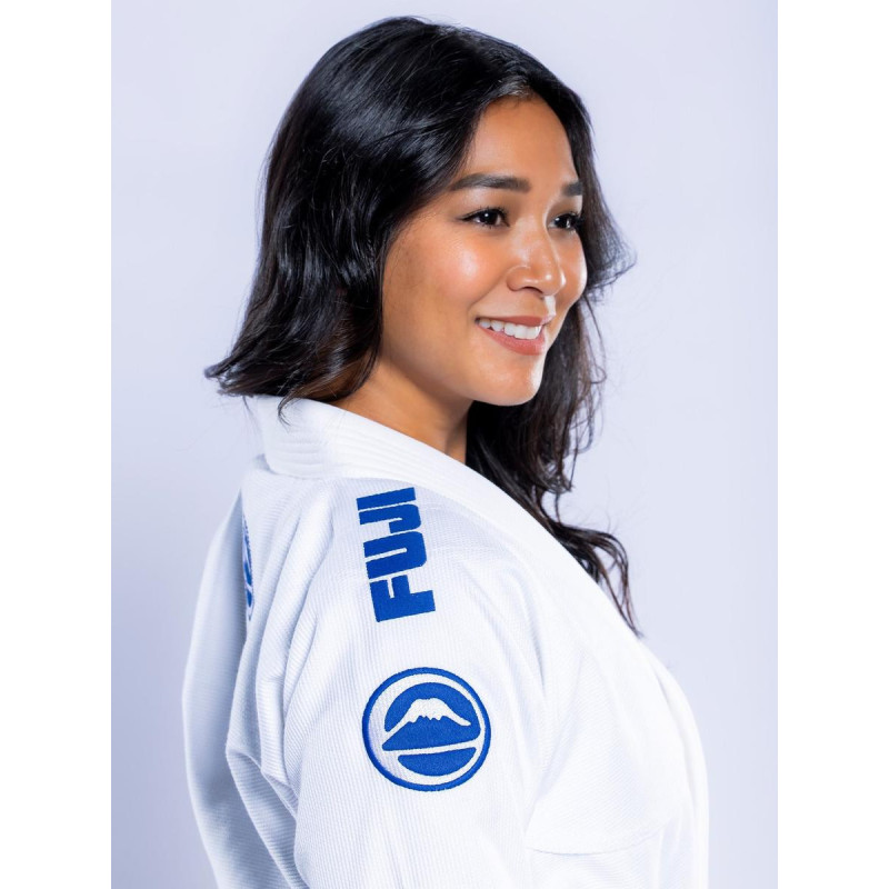 Kimono JJB Fuji Sports | Blanc Navy | Baseline 2.0