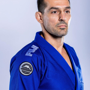 Kimono JJB Fuji Sports | Bleu Blanc | Baseline 2.0