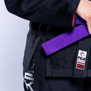 Kimono JJB Fuji Sports | Noir Gris | SEKAI 3.0