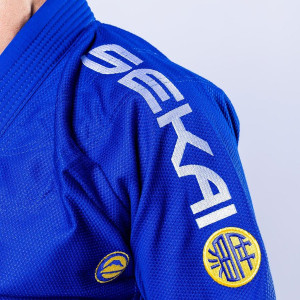 Kimono JJB Fuji Sports | Bleu/Jaune | SEKAI 3.0
