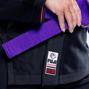 Kimono JJB Fuji Sports | Noir Gris | SEKAI 3.0