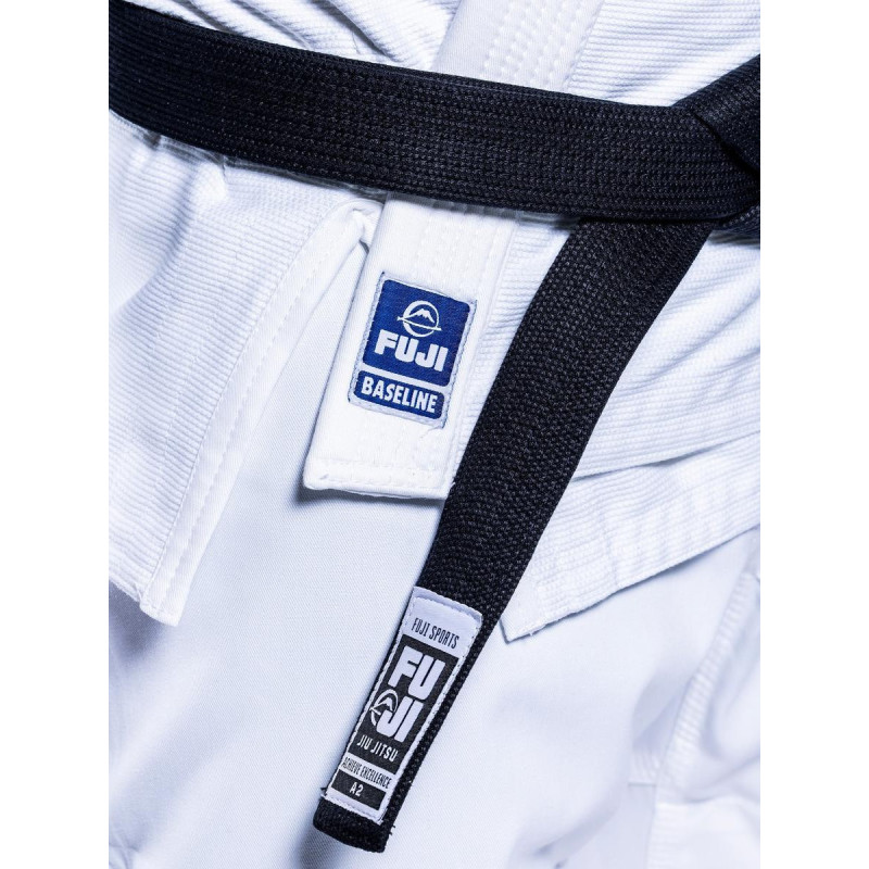 Kimono JJB Fuji Sports | Blanc Navy | Baseline 2.0