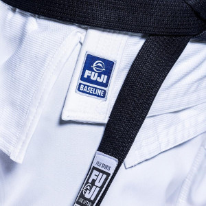 Kimono JJB Fuji Sports | Blanc Navy | Baseline 2.0