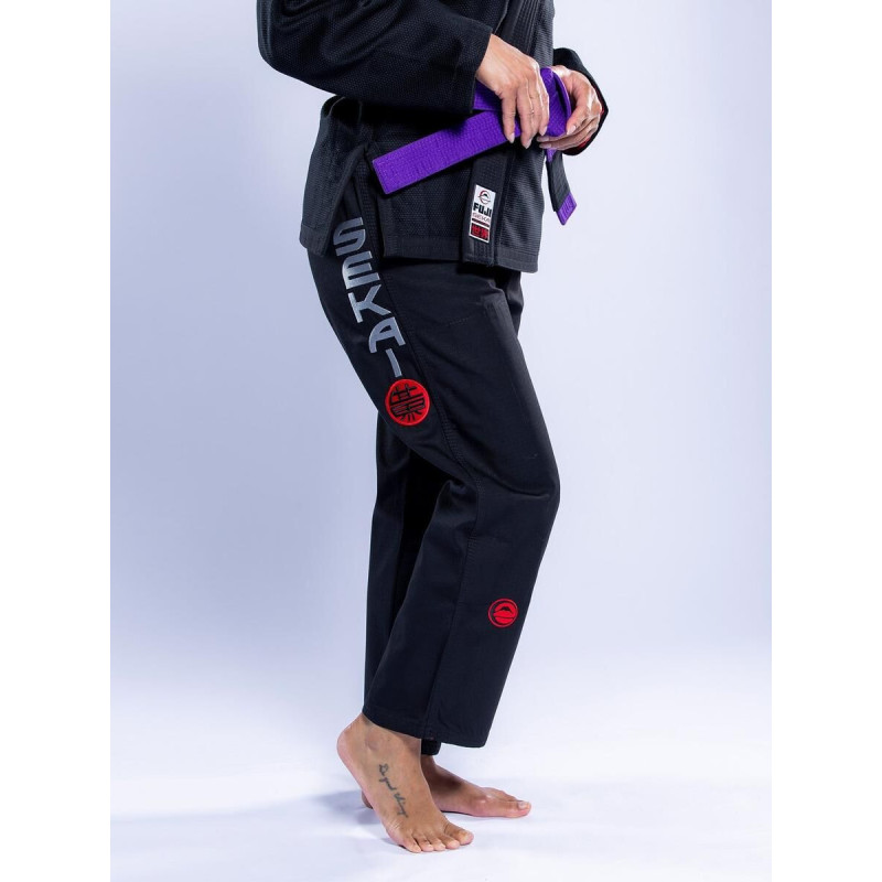 Kimono JJB Fuji Sports | Noir Gris | SEKAI 3.0