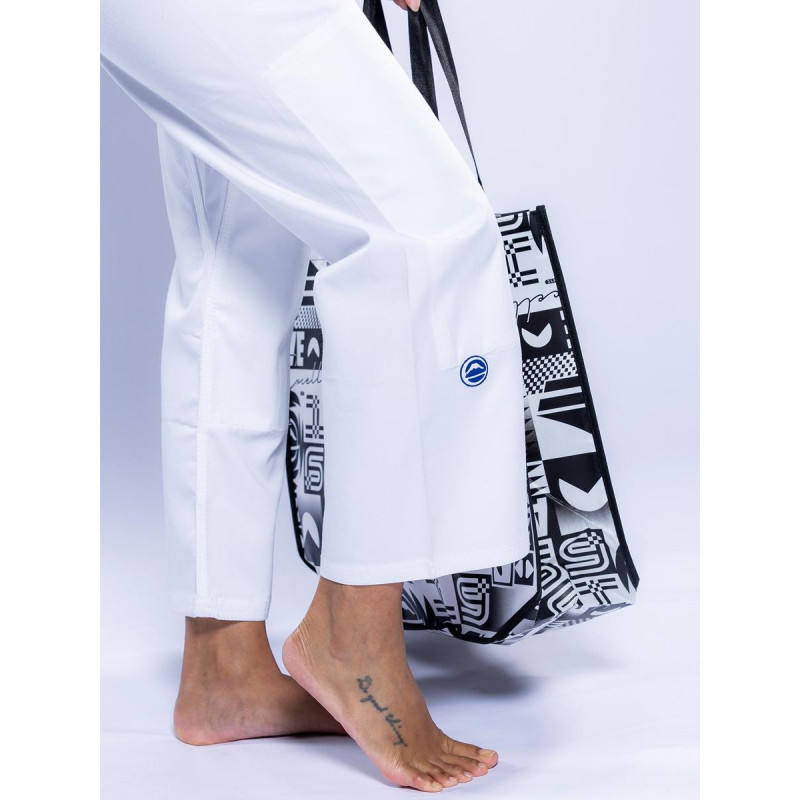 Kimono JJB Fuji Sports | Blanc Navy | Baseline 2.0