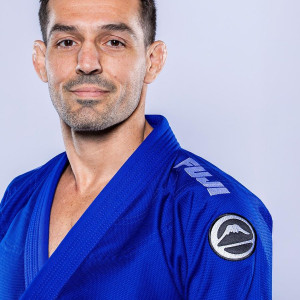 Kimono JJB Fuji Sports | Bleu Blanc | Baseline 2.0