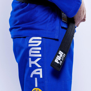 Kimono JJB Fuji Sports | Bleu/Jaune | SEKAI 3.0
