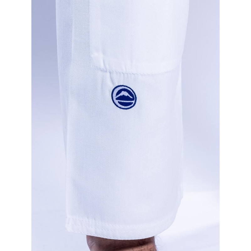 Kimono JJB Fuji Sports | Blanc Navy | Baseline 2.0