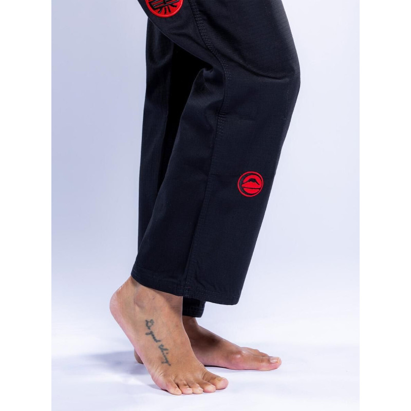 Kimono JJB Fuji Sports | Noir Gris | SEKAI 3.0