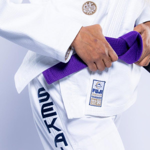 Kimono JJB Fuji Sports | Blanc Navy | SEKAI 3.0