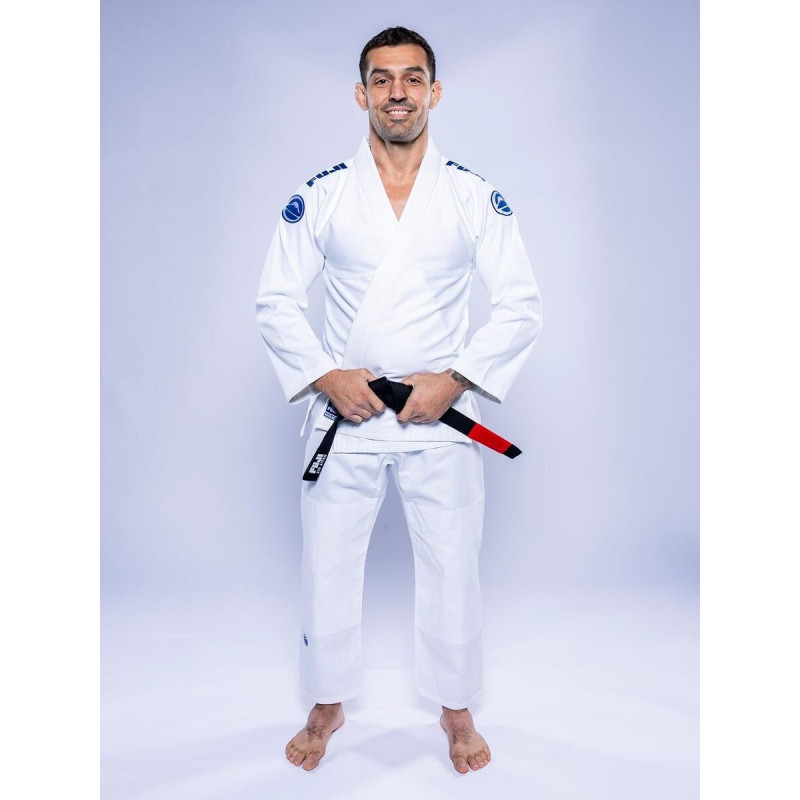 Kimono JJB Fuji Sports | Blanc Navy | Baseline 2.0
