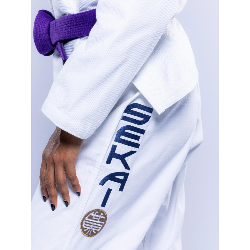 Kimono JJB Fuji Sports | Blanc Navy | SEKAI 3.0