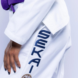 Kimono JJB Fuji Sports | Blanc Navy | SEKAI 3.0