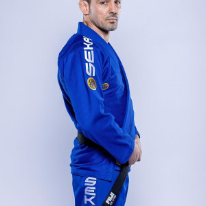 Kimono JJB Fuji Sports | Bleu/Jaune | SEKAI 3.0