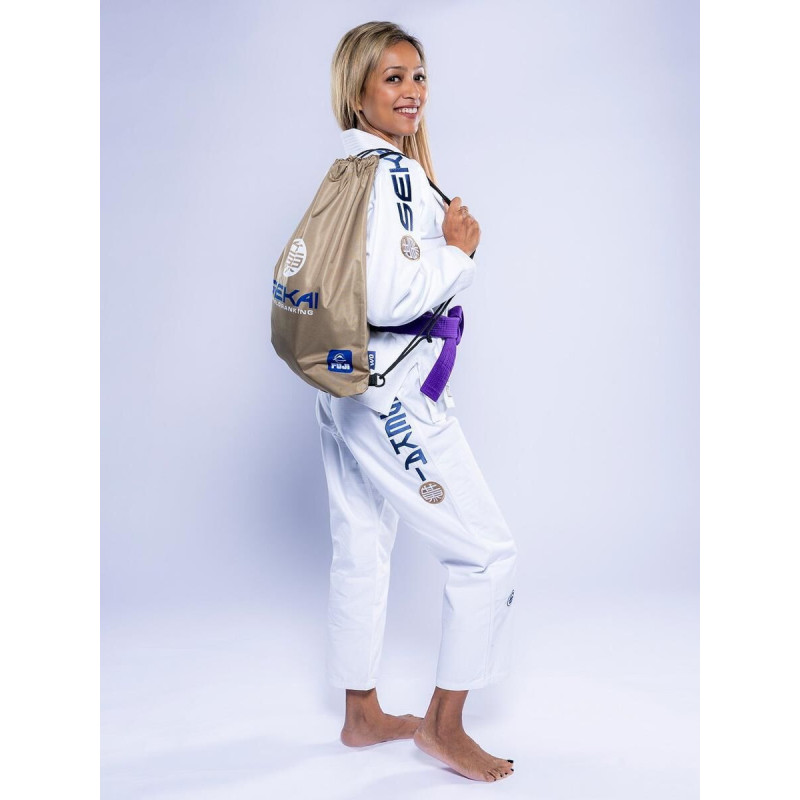 Kimono JJB Fuji Sports | Blanc Navy | SEKAI 3.0