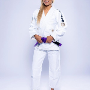 Kimono JJB Fuji Sports | Blanc Navy | SEKAI 3.0