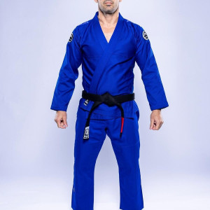 Kimono JJB Fuji Sports | Bleu Blanc | Baseline 2.0