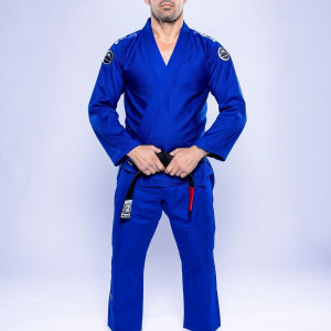 Kimono JJB Fuji Sports | Bleu Blanc | Baseline 2.0